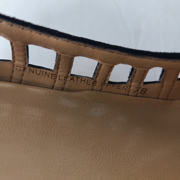 TALBOTS salena black Leather pumps - Picture 8 of 8